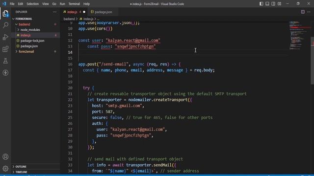 How to send Form Data to Email in React Js And Chat GPT смотреть онлайн