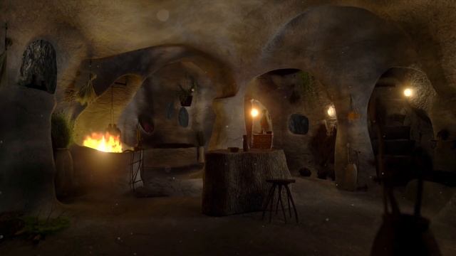 Dagobah, Yoda's Hut | Star Wars Music & Ambience - Rainy Night in Marshlands with a Relaxing Fire смотреть онлайн