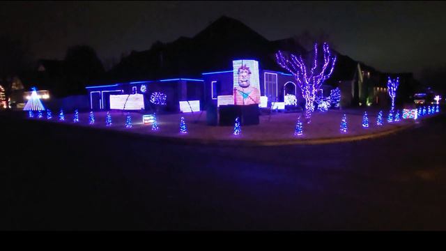 Perkins Christmas Light Show 2021 - Zero (Imagine Dragons) смотреть онлайн