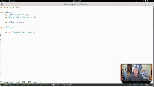 Live Programming today. Perl Weekly Challenge #74 смотреть онлайн