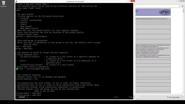 Enable TCP between nginx and PHP on Ubuntu Server 13.10 смотреть онлайн