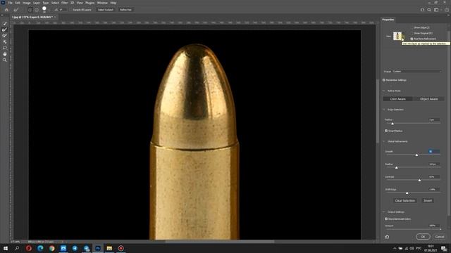 Photoshop Tutorial: REFINE EDGE & QUICK SELECTION| Как уточнить край выделения смотреть онлайн