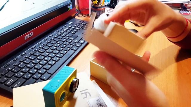 Распаковка и мини-обзор на xiaomi yi action camera 1/3 смотреть онлайн