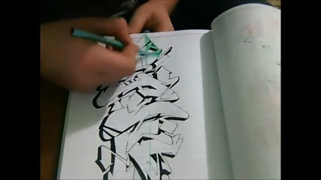 "Hank" Graffiti Wildstyle drawing 2013 (REQUESTED) смотреть онлайн