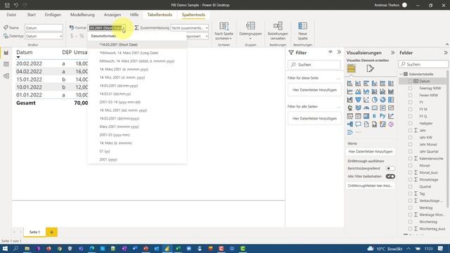 Power BI - Falsches Datumsformat beim Export zu Excel? Kein Problem! смотреть онлайн