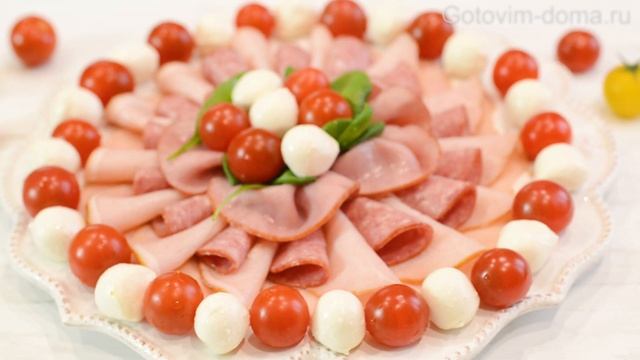 5 Красивых Мясных Нарезок на Праздничный Стол! Готовим дома смотреть онлайн