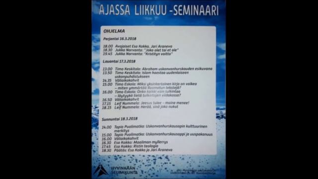 Ajassa Liikkuu - Esa Kokko - Hyvinkää 18.3.2018 смотреть онлайн