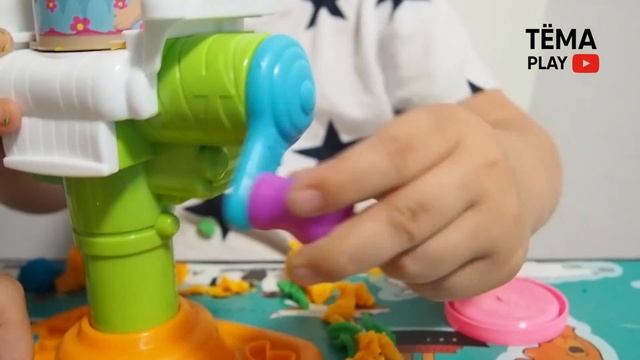 Играем в Play Doh | Cумасшедший парикмахер 2019 смотреть онлайн