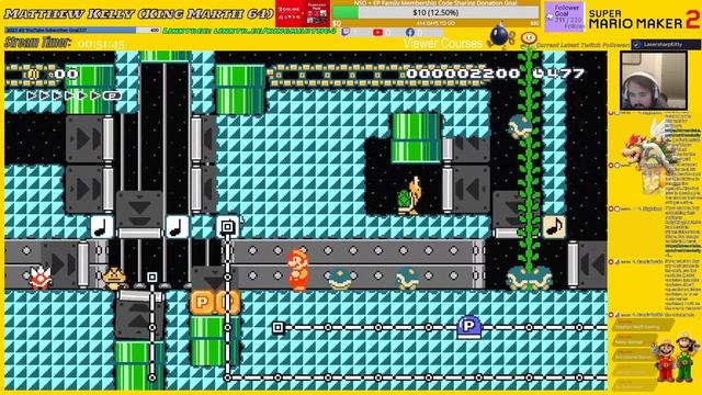 Super Mario Maker 2 Viewer Courses Stream #77 (Nintendo Switch) смотреть онлайн