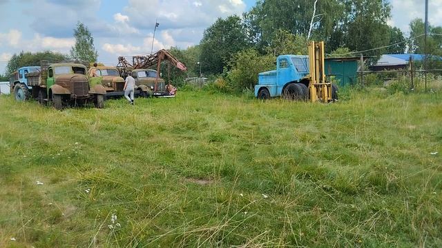 Ретро трактор ЮМЗ-6Л иЗиС-150. Часть 2 смотреть онлайн