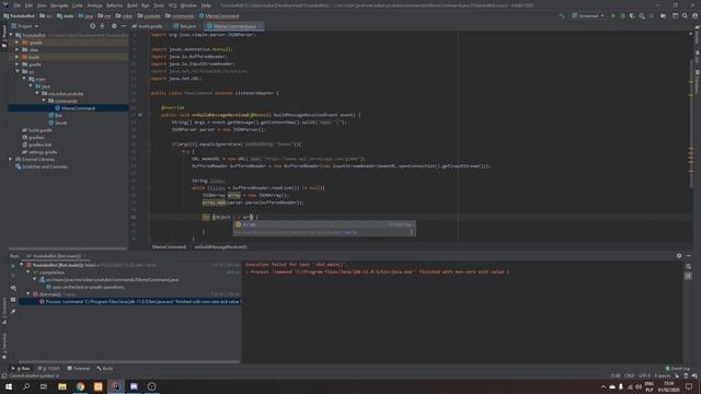 Java Discord API 4 - Meme Command w/ Web API смотреть онлайн