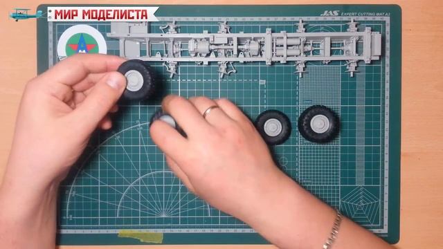 Сборка модели берегового ракетного комплекса 4К51 Рубеж 1/35 Trumpeter 01035 ЧАСТЬ 1 смотреть онлайн