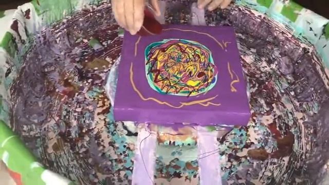 #532 Trippin" Out - New Twist to My DSWS Technique using All ARTEZA Paints - "Octopus" Swipe смотреть онлайн