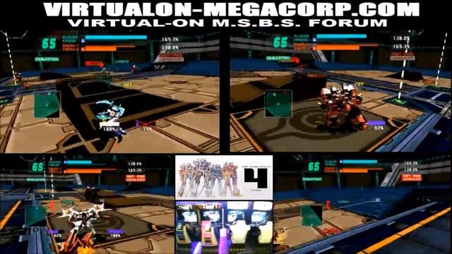 Cyber Troopers Virtual-On Force 4 SYSTEM-LINK (mini) Tournament смотреть онлайн