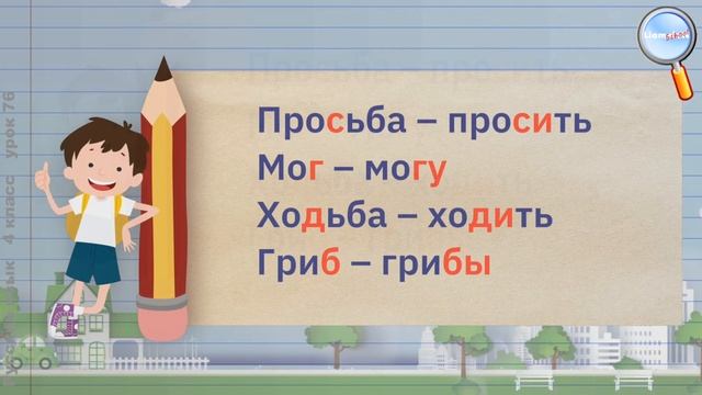 Русский язык 4 класс (Урок№76 - Знания о правописании частей слова.) смотреть онлайн
