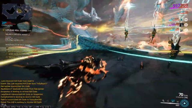 WARFRAME - Operation Scarlett Spear - Attack on Murex, Railjack on Veil Proxima - long смотреть онлайн