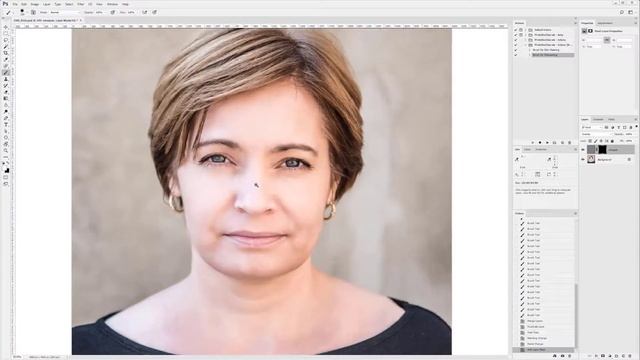 Фотошоп экшен-кисть для работы с кожей - чистка пятен и пигментации (не мылят структуру кожи) смотреть онлайн