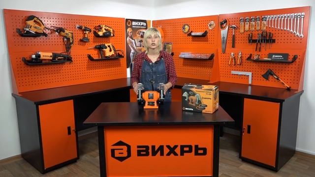 Обзор точильного станка ВИХРЬ ТС-200 смотреть онлайн