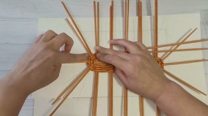 Мастер-класс по плетению овальной хлебницы из бумажной лозы с красивой загибкой