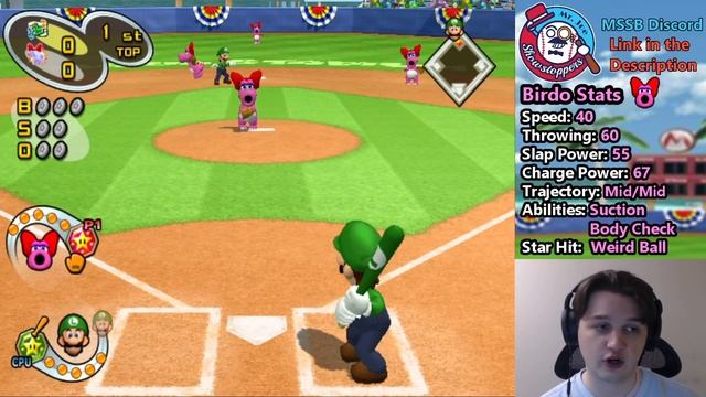 Mario Superstar Baseball Basics: Birdo Tutorial смотреть онлайн