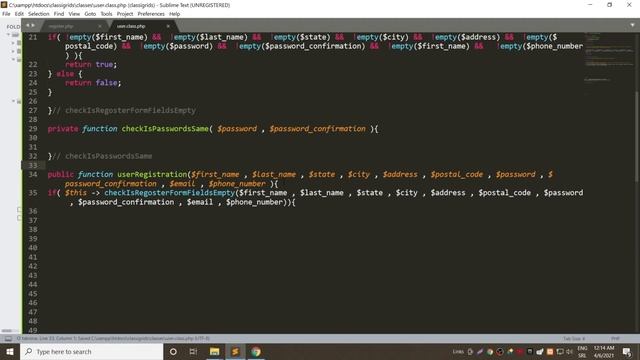 Part 4 - User registration - Installed PHP Session Bassed Messages - OOP PHP PDO - 4K смотреть онлайн