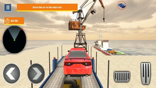 Trailer transporter cargo transporter: cruise ship simulator-Android gameplay смотреть онлайн