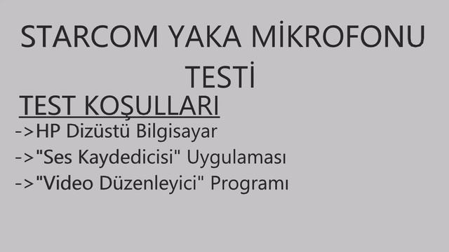 SNOPY SN 100M ve STARCOM NMY 443 Yaka Mikrofonu Karşılaştırması-Okan Kaya смотреть онлайн