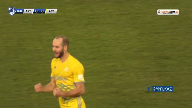 КПЛ-2017. 23 ТУР. АКТОБЕ - АСТАНА 0:1 (АВТОГОЛ - И. ЗЕНЬКОВИЧ) смотреть онлайн