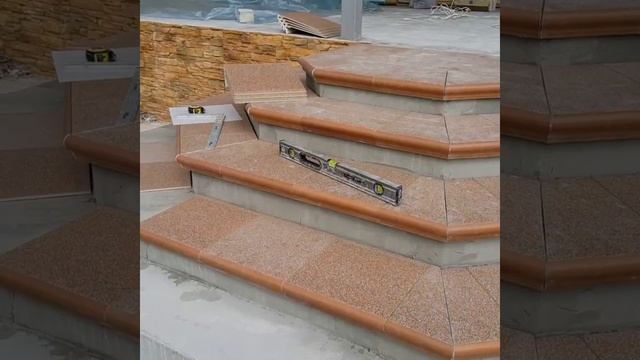 Облицовка ступеней плиткой смотреть онлайн