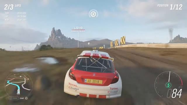 FH4 Fortune Island - 2007 Peugeot 207 Super 2000 - South Coast Scramble смотреть онлайн