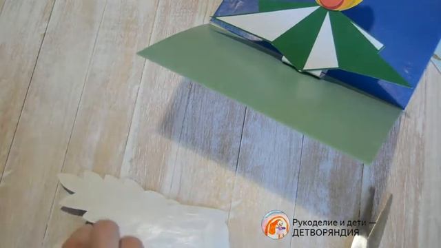 Объемная аппликация в детский сад на 9 Мая смотреть онлайн