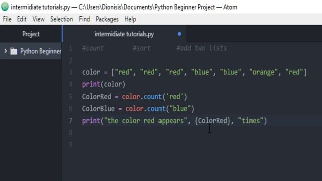 Python -More about lists and arrays #3- intermidiate tutorial 12 смотреть онлайн