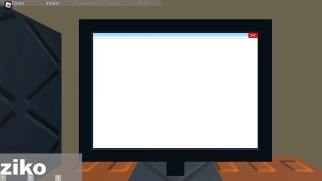 playing jims computer in roblox with OBS studio (with my website in there) смотреть онлайн