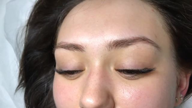 Реснички-лисички , микс объемов, изгиб Л смотреть онлайн