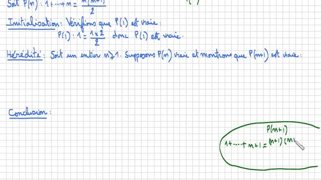 Raisonnement par récurrence • Démontrer que la somme 1+...+n=n(n+1)/2 • terminale Spécialité Maths смотреть онлайн