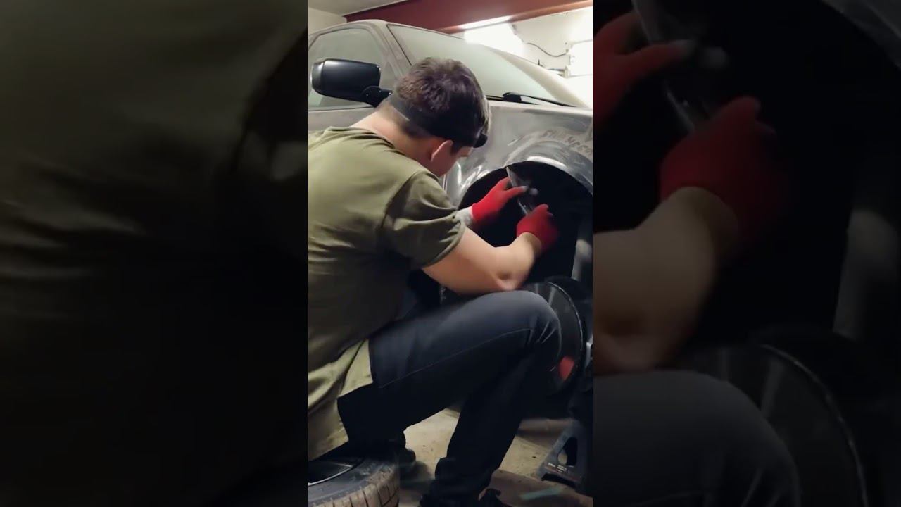 BMW e46 восстановление после ДТП #авто #bmw #automobile #e46 смотреть онлайн