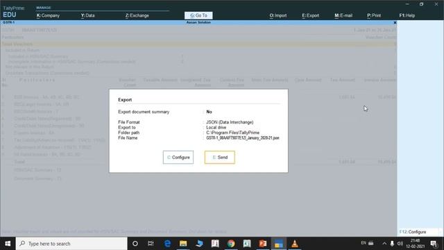 Tally gstr1 json upload on portal error solution | Unable to load gstr1 json of tally on portal #2 смотреть онлайн