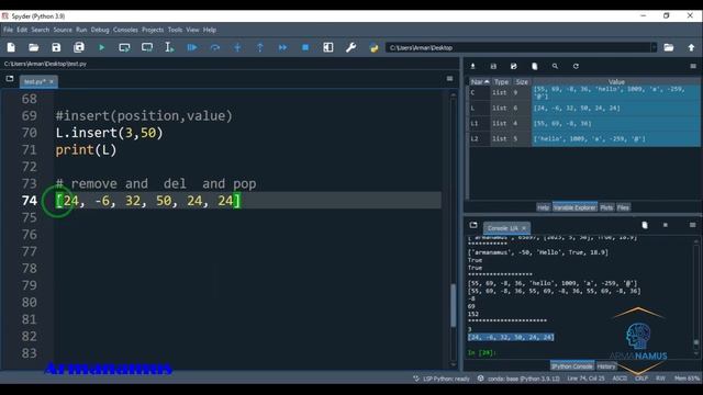 Swallow Python Training Course: Part 6: Lists смотреть онлайн