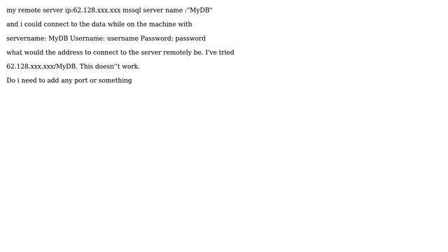 DevOps & SysAdmins: calling mssql on a remote server смотреть онлайн