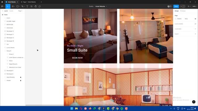 Figma Hotel Room Booking Website | Figma Website Design | Buff Tutorial Tamil смотреть онлайн