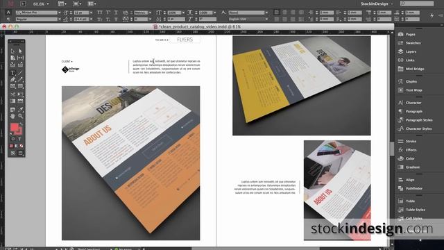 Clean Product Catalog for Adobe InDesign смотреть онлайн
