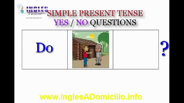 Yes No Questions Simple Present смотреть онлайн