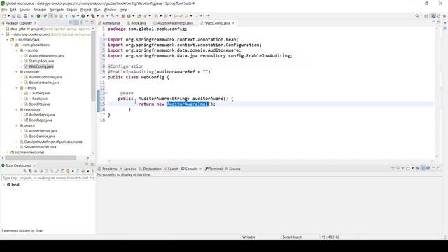 012-1 Spring Boot- JPA Auditing and Base Entity - Arabic [بالعربي] смотреть онлайн