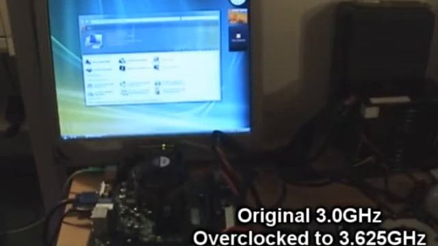 XFX nForce 630i GeForce 7150 - Pentium 4 630 Overclocked смотреть онлайн