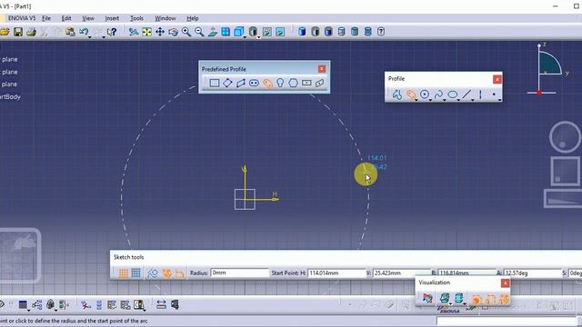 Catia Sketch Basic tutorial part 1 for beginners || Catia V5 || Sketch || Beginners|| смотреть онлайн