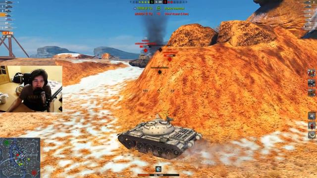 WoT Blitz - Тупой и еще тупее .Идеальный взвод имбовых танков - World Of Tanks Blitz (WoTB)
