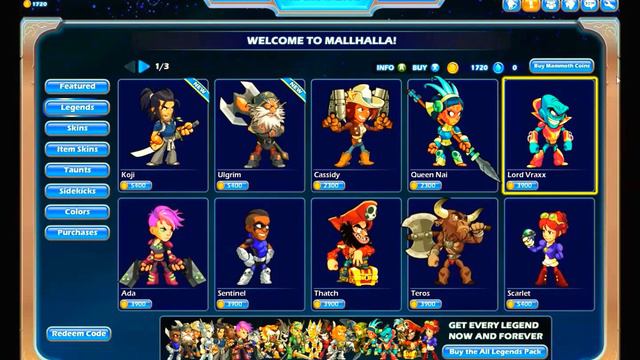 Играем в Brawlhalla смотреть онлайн