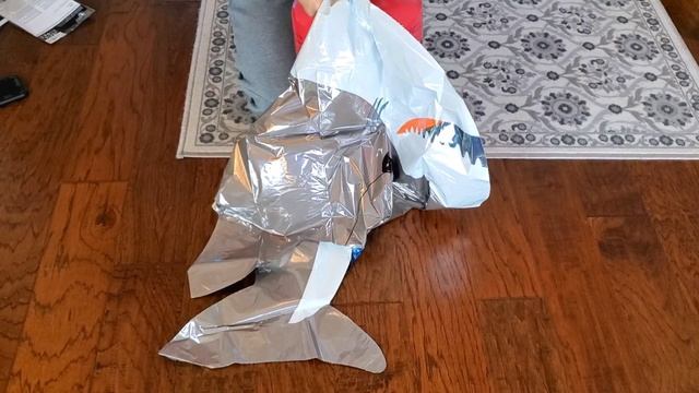 Giant Shark BALLOON Party! Inflating Our Helium Balloons For Shark Week 2020 BONUS POPPING #balloon смотреть онлайн