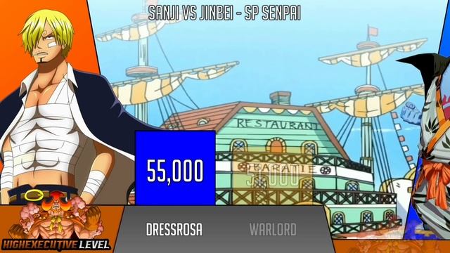 Sanji Vs Jinbei Power Levels - SP Senpai ?