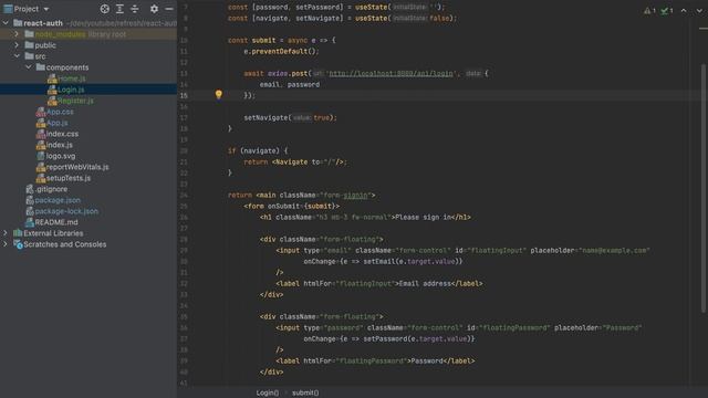 React Login using Access & Refresh Tokens смотреть онлайн